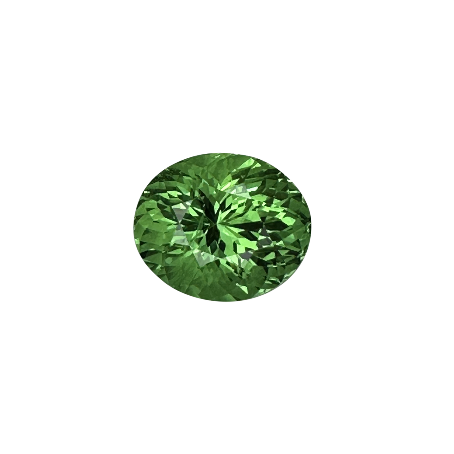 3.07ct Oval Bright Green Tsavorite