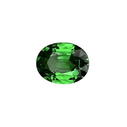3.39ct Oval Gem Quality - Fine Intense Green Tsavorite