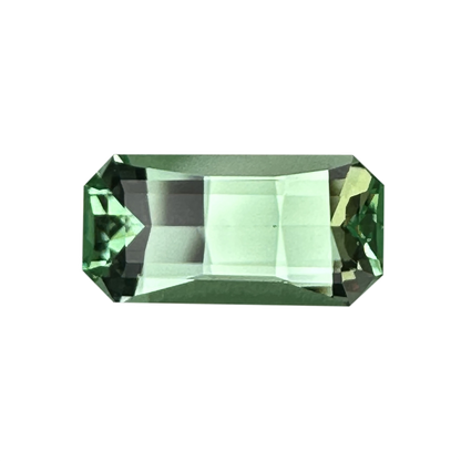2.07ct Emerald Cut Light Mint Green Tsavorite