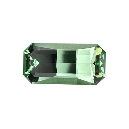 2.07ct Emerald Cut Light Mint Green Tsavorite