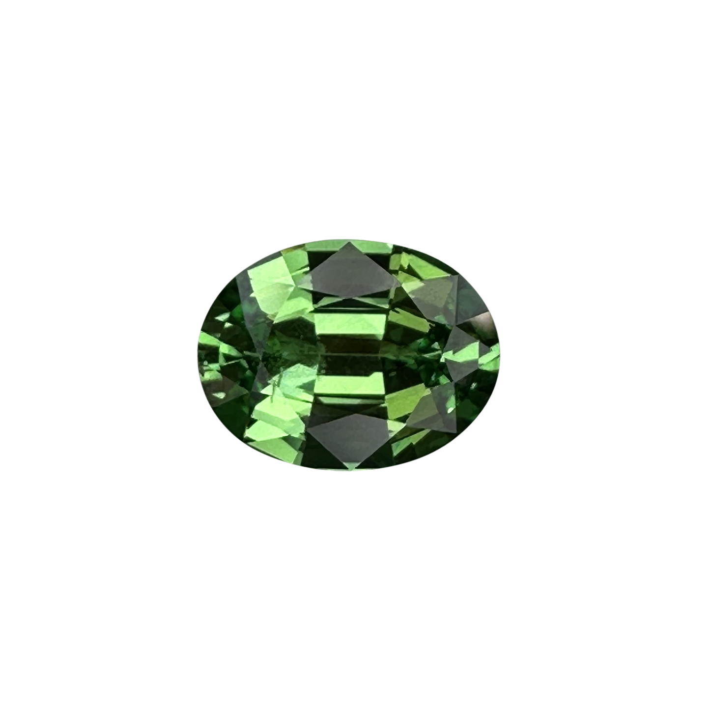 2.16ct Oval Bright Green Tsavorite