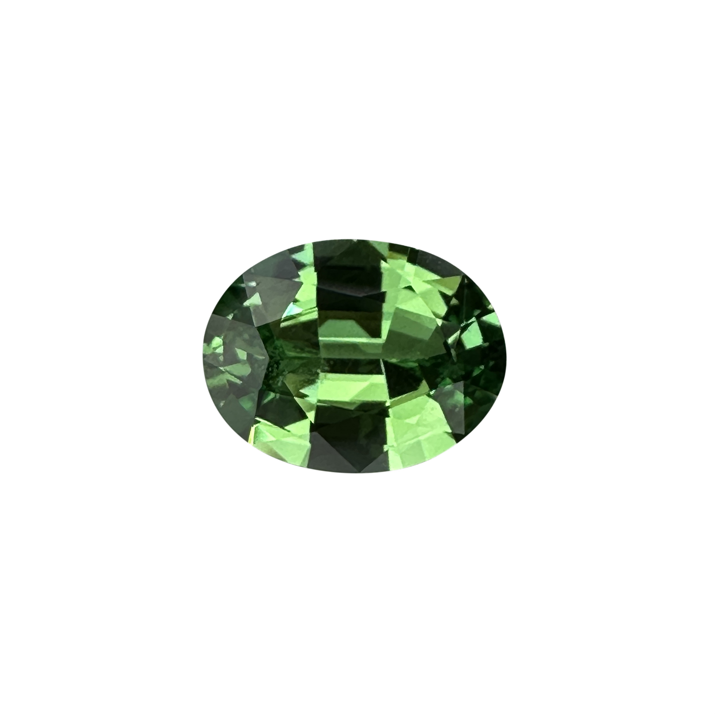 2.16ct Oval Bright Green Tsavorite