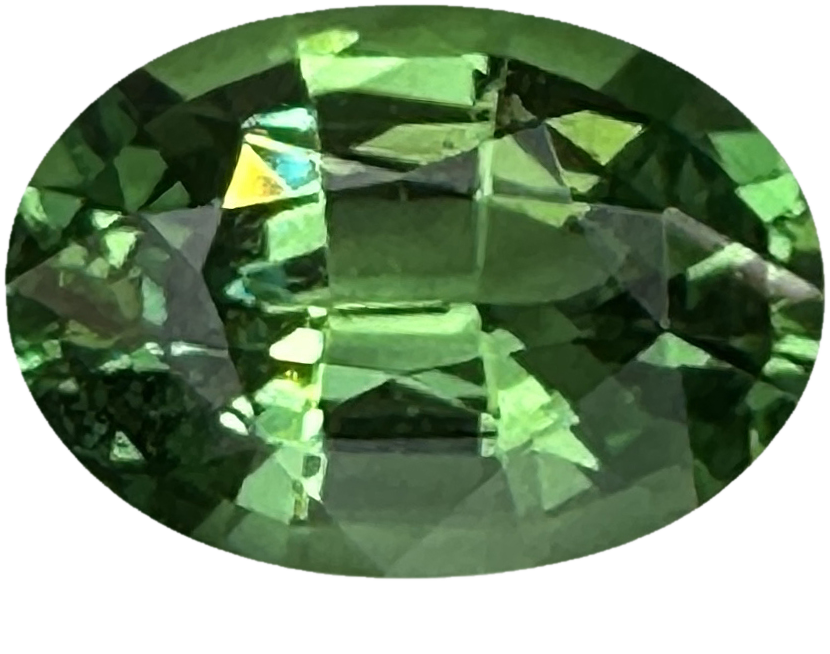 2.03ct Oval Bright Green Tsavorite