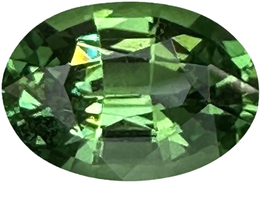 2.03ct Oval Bright Green Tsavorite