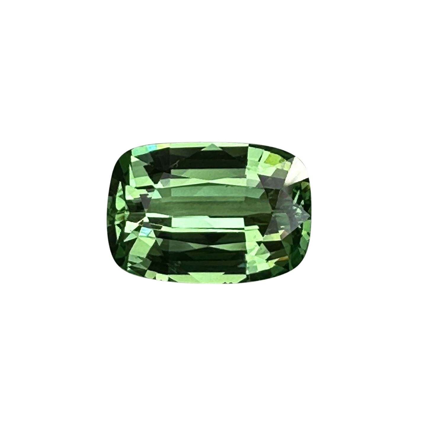 2.17ct Cushion Bright Green Tsavorite