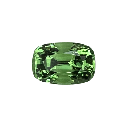 2ct Cushion Bright Green Tsavorite