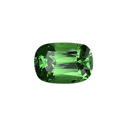 2.3ct Cushion Bright Green Tsavorite