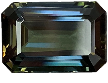 6.45ct Emerald Cut NATURAL Color Tanzanite