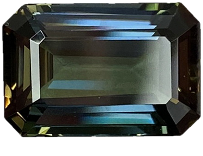 6.45ct Emerald Cut NATURAL Color Tanzanite