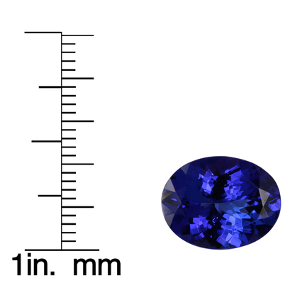 6.31ct Oval AAA Color Tanzanite