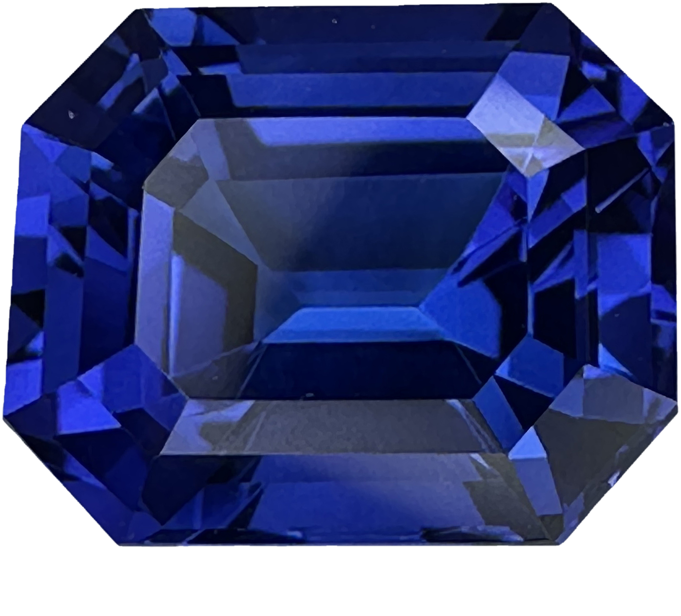 3.75ct Emerald Cut LP Color Tanzanite
