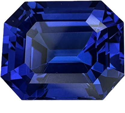 3.75ct Emerald Cut LP Color Tanzanite