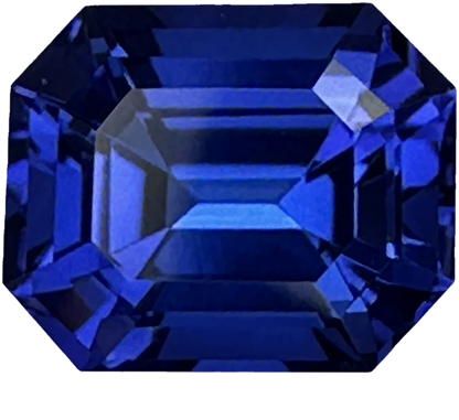 3.75ct Emerald Cut LP Color Tanzanite