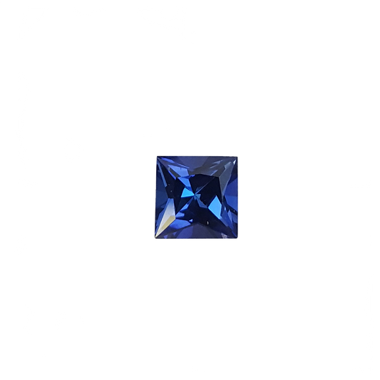 6mm Princess Cut AAA Color Tanzanite