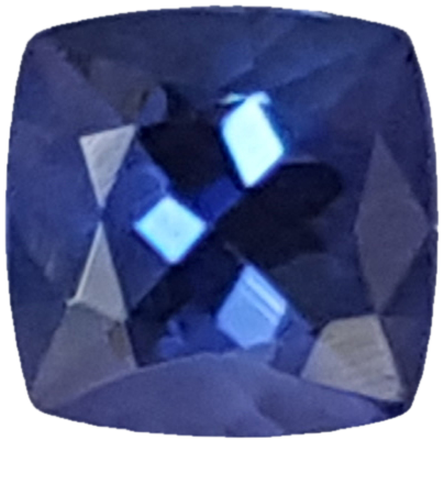 1.08ct Cushion AAA Color Tanzanite