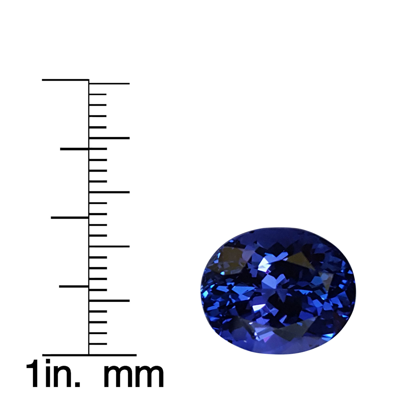 10.25ct Oval AAA Color Tanzanite