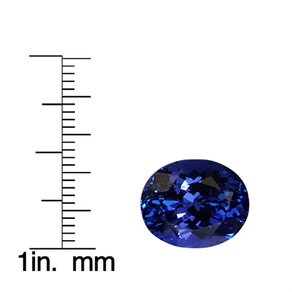 10.25ct Oval AAA Color Tanzanite