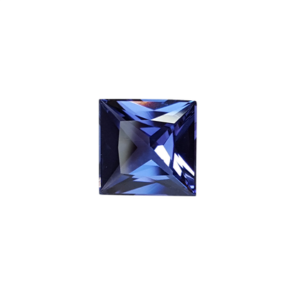 9.5mm Princess Cut AAA Color Tanzanite