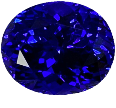 7.73ct Oval AAA Color Tanzanite