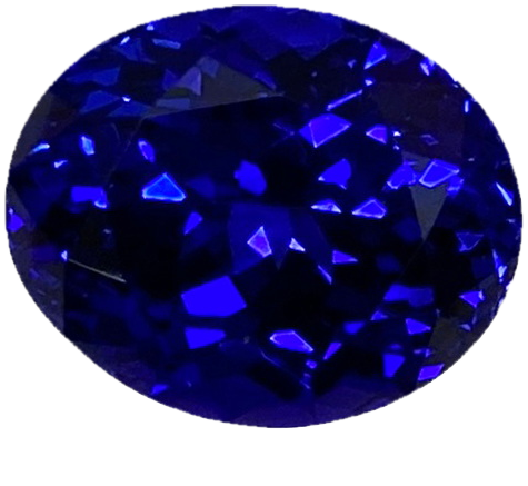 6.79ct Oval AAA Color Tanzanite