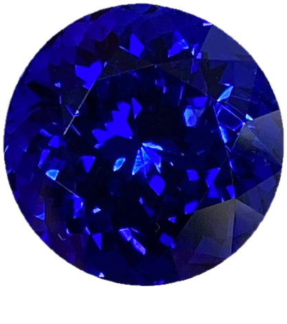 Round AAA Color Tanzanite