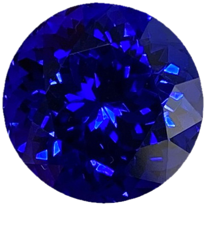 Round AAA Color Tanzanite
