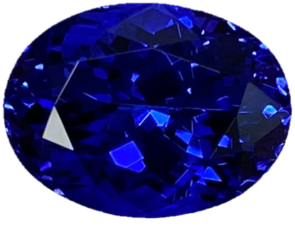 6.98ct Oval AAA Color Tanzanite