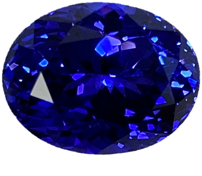 7.47ct Oval AAA Color Tanzanite