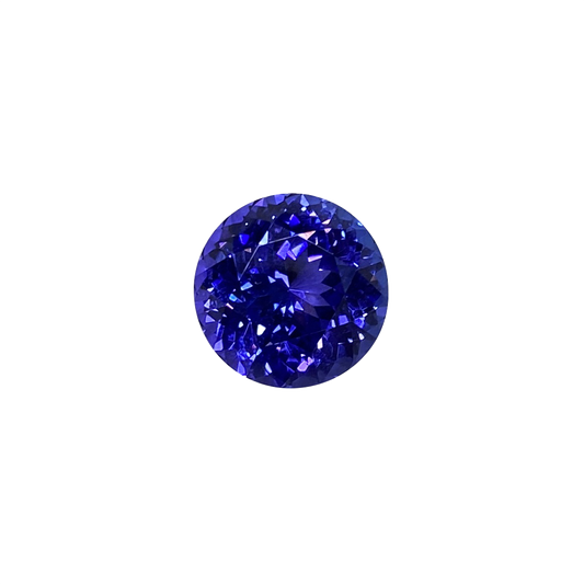 7ct Round AA Color Tanzanite