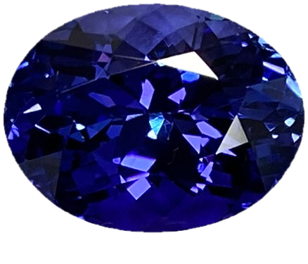 5.47ct Oval AAA Color Tanzanite