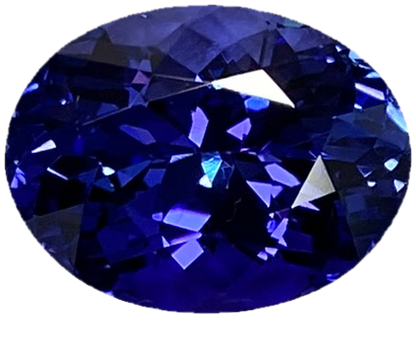 5.47ct Oval AAA Color Tanzanite