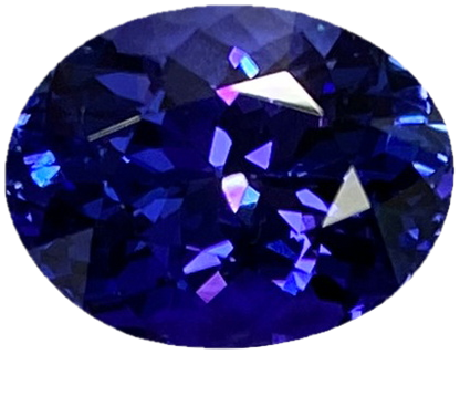 5.47ct Oval AAA Color Tanzanite