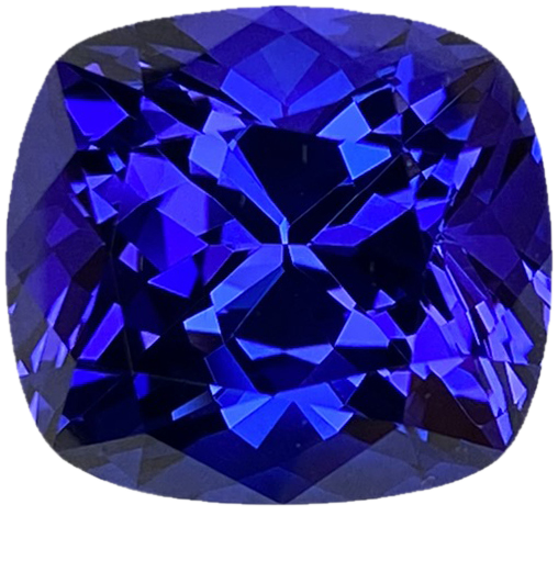 10.43ct Cushion AAA Color Tanzanite