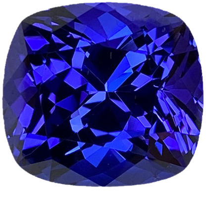10.43ct Cushion AAA Color Tanzanite