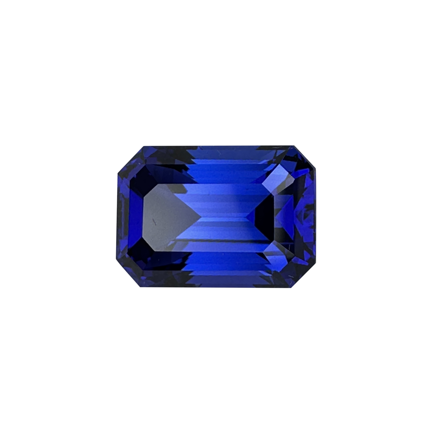 3.9ct Emerald Cut AAA Color Tanzanite