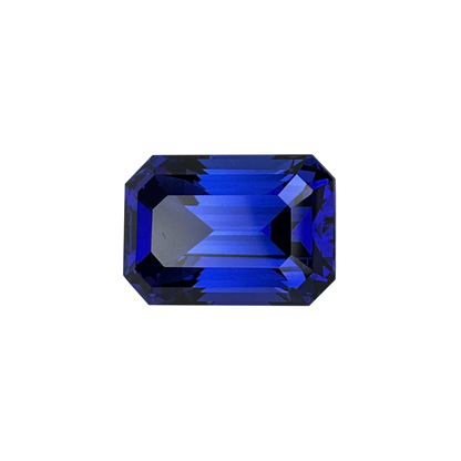 3.9ct Emerald Cut AAA Color Tanzanite
