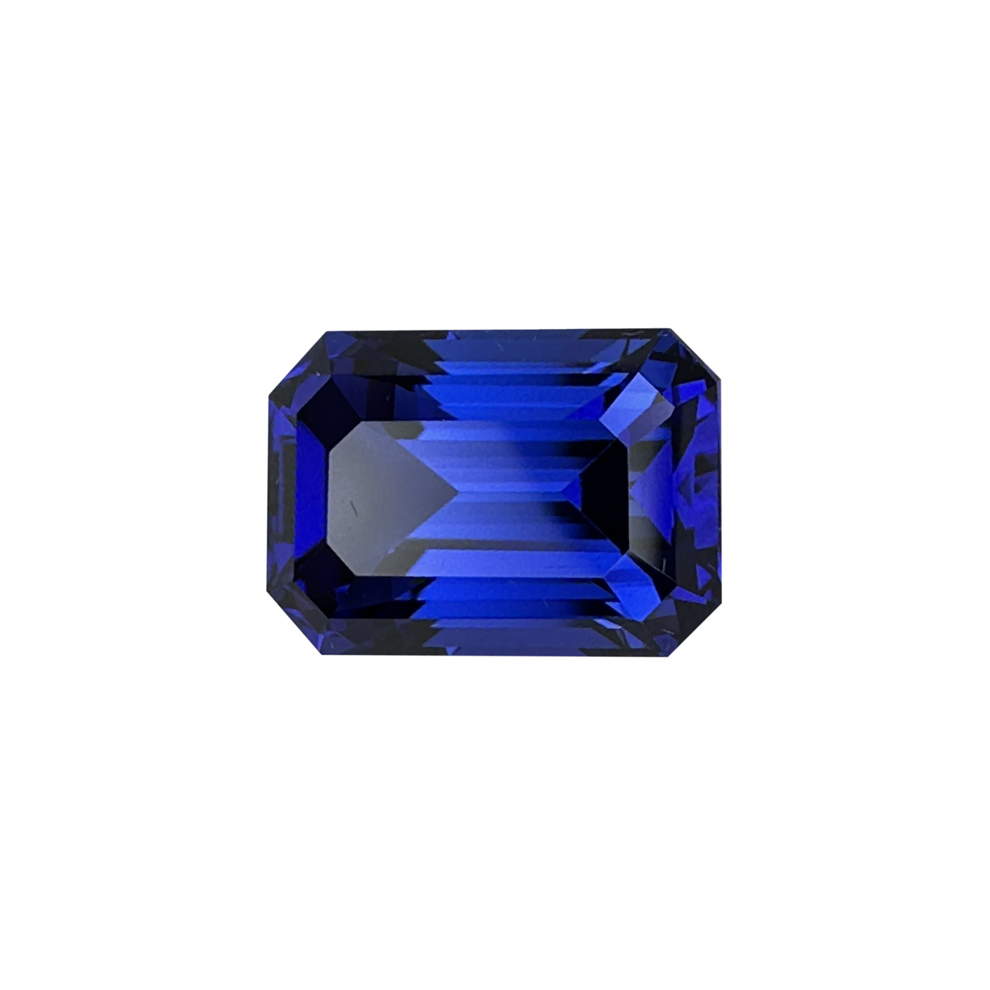 3.9ct Emerald Cut AAA Color Tanzanite