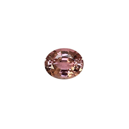 9x7.1mm Oval Light Pink Tourmaline