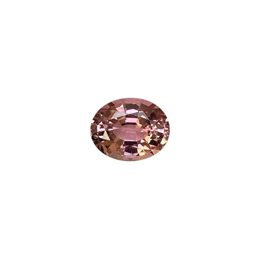 9x7.1mm Oval Light Pink Tourmaline