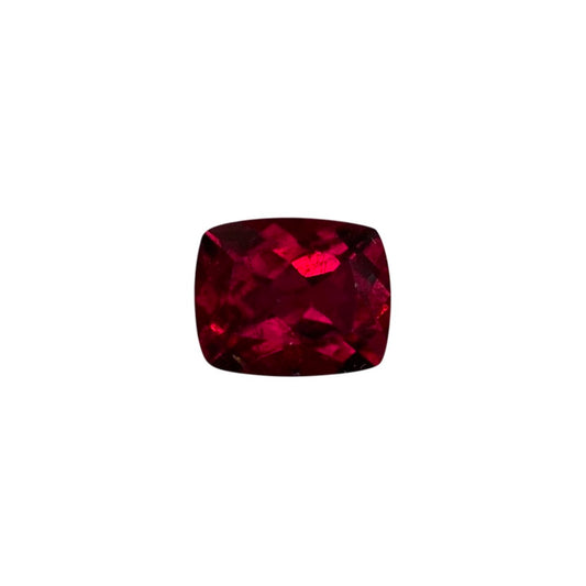10x8mm Cushion Reddish Color Rubellite