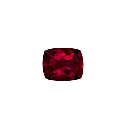 10x8mm Cushion Reddish Color Rubellite