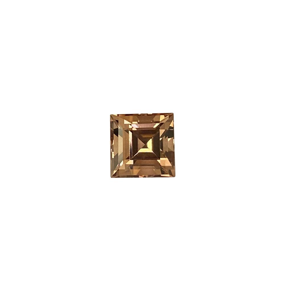 9.8mm Square Cognac Tourmaline