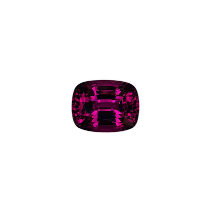 10.39ct Cushion Open Burgundy Rhodolite