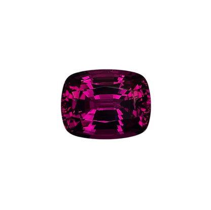 10.39ct Cushion Open Burgundy Rhodolite