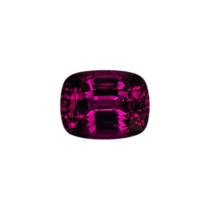 10.39ct Cushion Open Burgundy Rhodolite