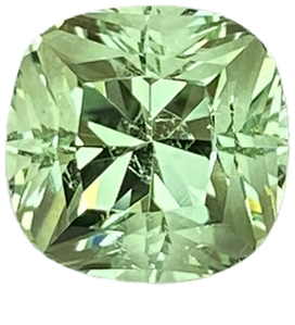 2.86ct Cushion Mint Garnet