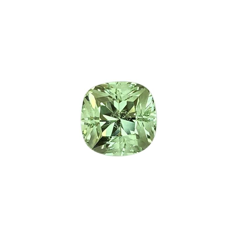 2.86ct Cushion Mint Garnet
