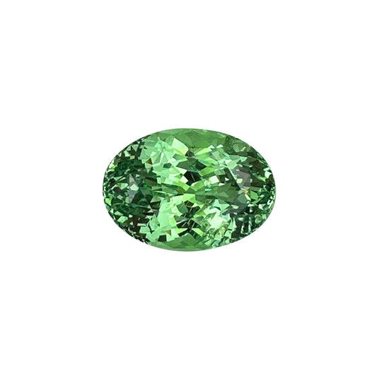 12.14ct Oval Light Mint Green Tsavorite