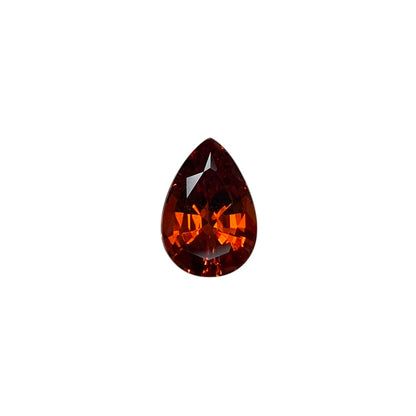 Pear Shape Deep Orange Spessartite