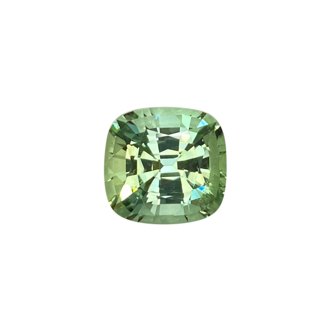 13.67ct Cushion Mint Green Tourmaline